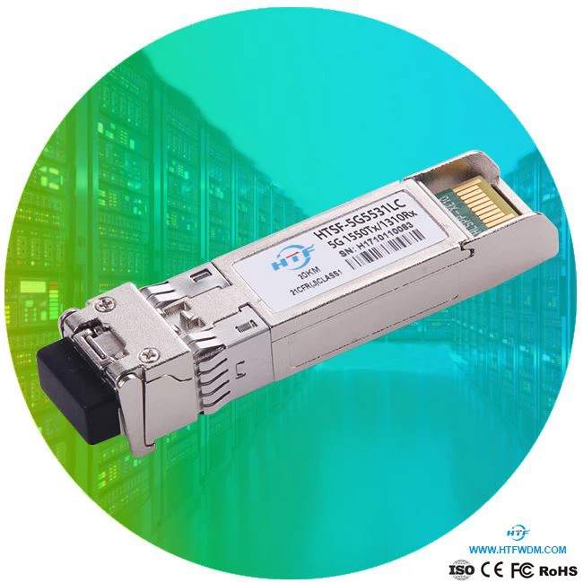 Bộ thu phát BIDI 5G Tx1550nmRx1310nm SFP 15km