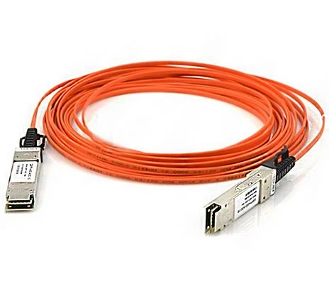 Những lợi thế của 40G AOC trên 40Gbase-SR4 QSFP + quang học là gì?