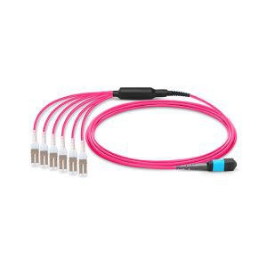 Patch Cord Magenta MTP LC Duplex 8 sợi MMF OFNP